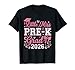 Little Miss Pre-K Grad 2026 Pre-K Preschool Graduation Girly T-Shirt