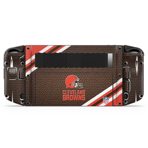 Skin Vinyle Cleveland Browns NFL pour Lenovo Legion Go par Head Case Designs