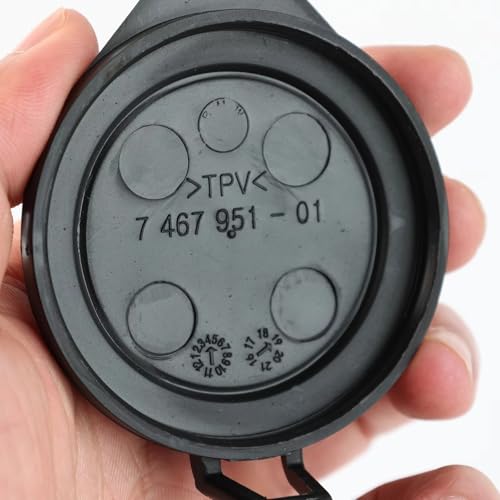 Couvercle de réservoir lave-glace de haute précision pour BMW E83 F25 E84 - Plastique ABS durable - 4