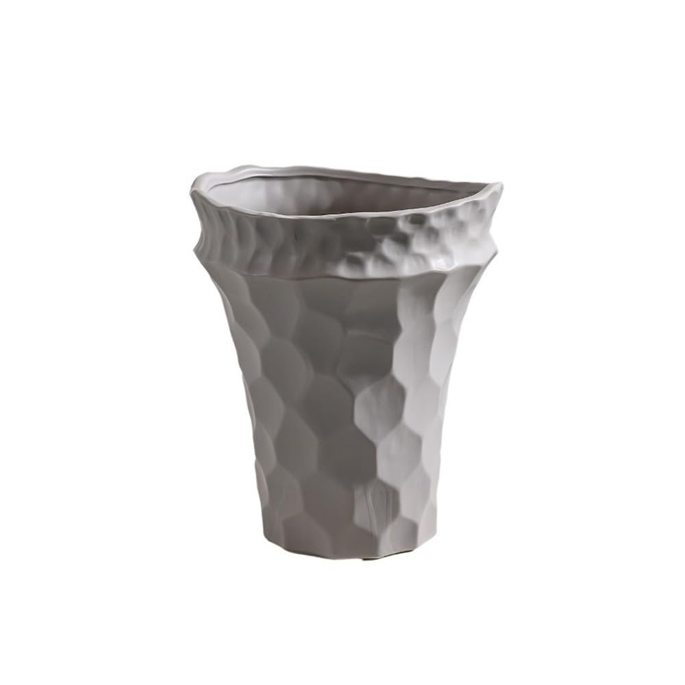 Pq7hKv2wD Indoor Plant Pots Simple 28cm High Flowerpot Creative Handmade Luxury Home Decoration Plant Pottery Pot Garden Planters
