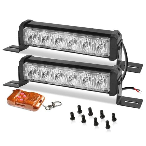 Image of FABTEC 12 LED Car Decoration Light, Red, Blue or White LED Illumination, Aluminium Body, 12V DC Powered, Decorative Styling Accessory for Vehicle Interior & Exterior