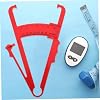 2pcs Skinfold Calipers for Accurate Measurement Portable Plastic Device for Men and Women Precision Tools for Body Composition Tracking and Weight Management