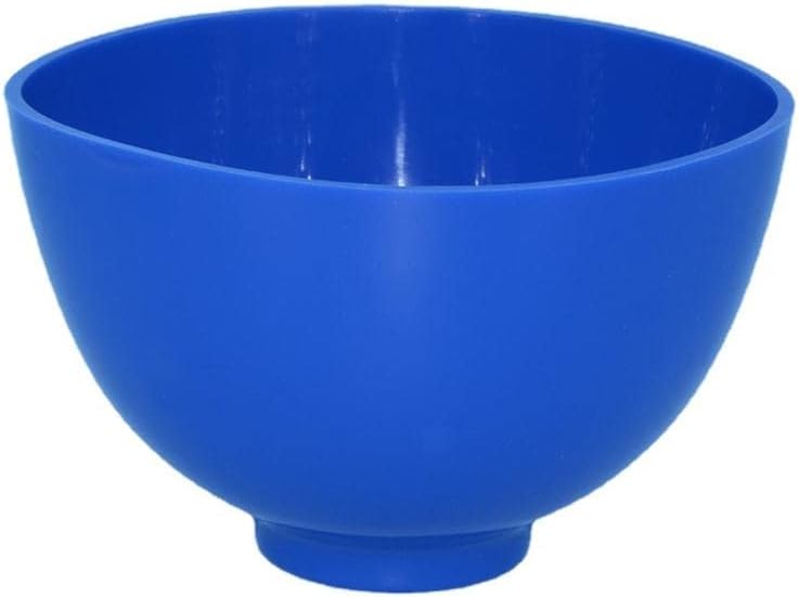 Miniatura 2 de Lab - Cuencos flexibles de goma de alginato para mezclar, pequeñosmedianosmedianos (azul claro)