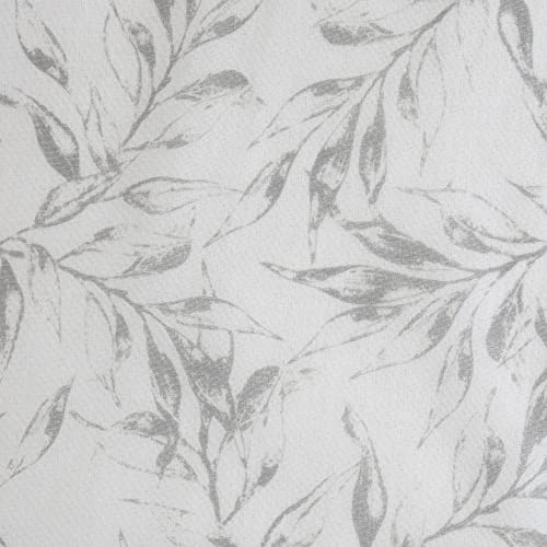 Common Wealth Home Fashions Jenny Grommet Curtain Panel Window Dressing 52 X 84 In Grey #TOP1