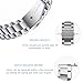 Nixiamy Nxiamy Quick Release Stainless Steel Watch Band Metal Matte brushed Watch Strap 16mm 18mm 20mm 22mm 24mm Smartwatch Replacement Band Men Women