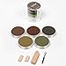 PanPastel Artist Pastels by GOLDEN, Earth Colors Set, 5 Color, Professional Artist Pastels, Unique Pan Format (cake-like)
