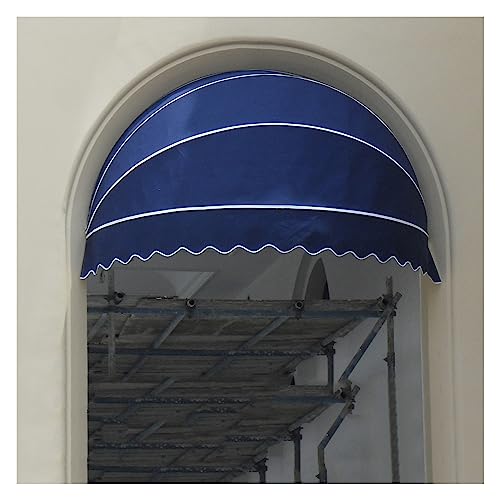 Auvent rétractable pliable résistant avec cadre en aluminium stable - 3