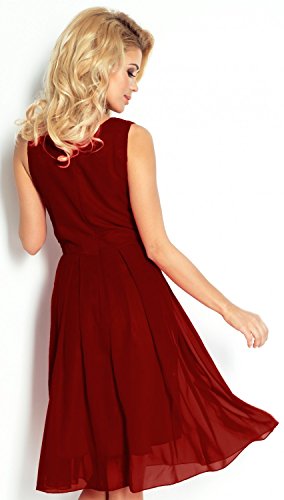 Glamour Empire. Donna Vestito Svasato Chiffon