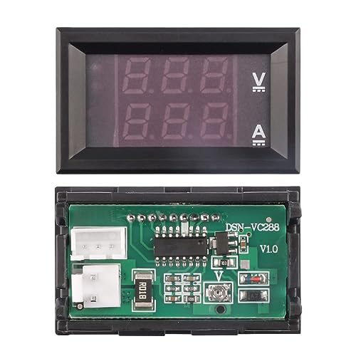 Image of DC0-100V /10A LED DC Dual Display Digital Current Voltmeter Digital Meter 2PCS