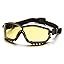 Black Frame/Amber Anti-fog Lens