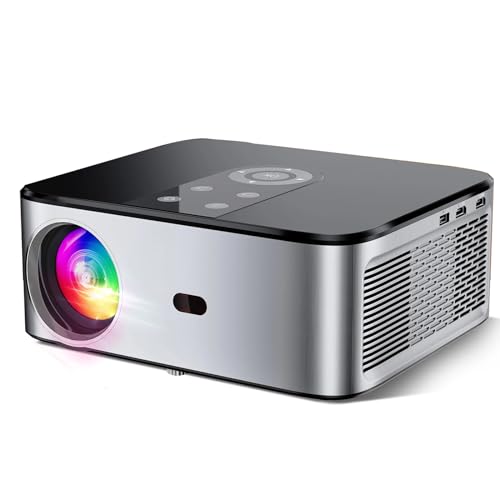 NQYZZFD Proyector Android 4K Full HD 1080P 8K Video Dolby Audio Home Theatre Auto Focus Keystone 5G WiFi Proyector Portátil para Android/iOS/TV Stick/PS4/Laptop