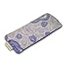 Relaxso Flaxseed Pain-Out Bamboo Eye Pillow with Lavender, Floral Plush Lilac