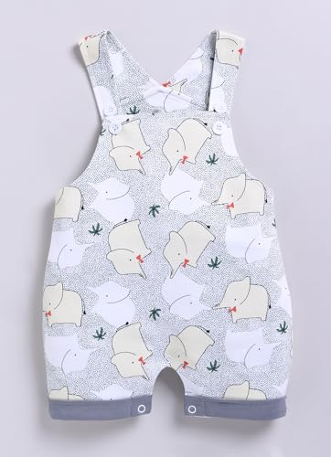 Image of BABY GO 100% Cotton Full Sleeves Dungaree /Overall for Baby Boys and Girls