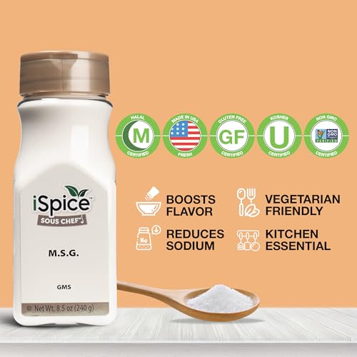 iSpice MSG Seasoning, Flavour Enhancer MSG Powder,8.5oz (240g) - Image 2