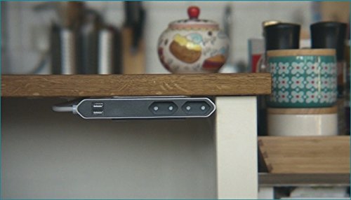 Allocacoc Power Bar Ciabatta con 2 Prese di Tipo C...