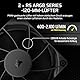 CORSAIR Nautilus 240 RS CPU-Flüssigkeitskühler – 240mm AIO – Geräuscharm – Direkter Mainboard-Anschluss – Intel LGA 1851/1700, AMD AM5/AM4 – 2X RS120-Ventilatoren Inbegriffen – Schwarz