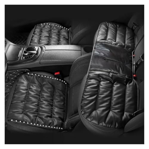 Cojín de asiento de coche universal, funda delantera y protector de asiento de moda 2