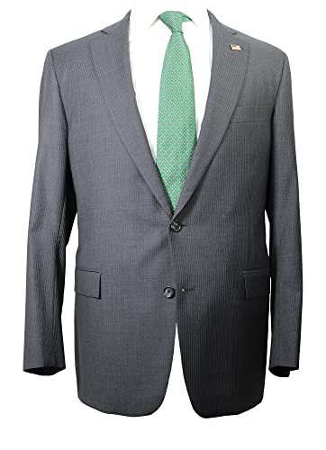 Brooks Brothers Regent Charcoal Pinstriped Suit Size 37 Short