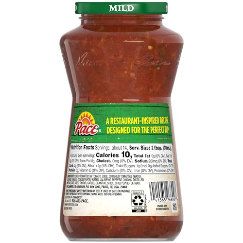 Image of Pace Restaurant Style Mild Salsa, 16 oz Jar