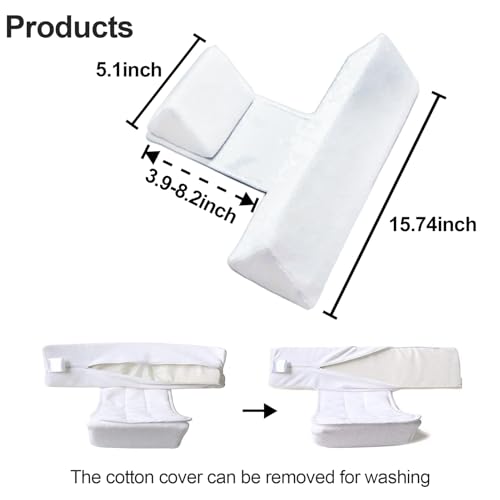 Parkiststar Kids Wedge Pillow, Supportive Wedge Pillow For Comfortable Sleep thumb #1