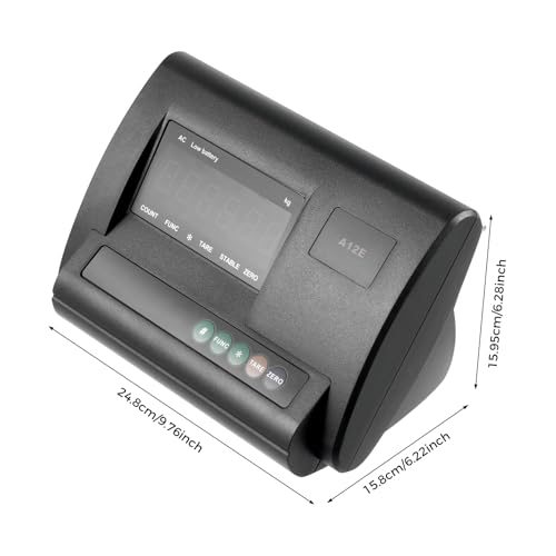 Báscula ganadera digital 2.5T con indicador LCD y LED miniatura 2