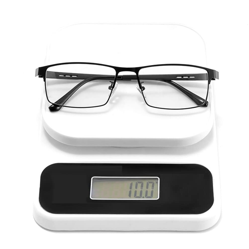 Progresywne Okulary do Czytania Wielofunkcyjne dla Mężczyzn, Anti Blue Light Okulary, Soczewki Chromotropiczne (Color : Noir, Size : 3.5)