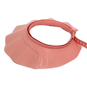 Shampoo Cap Shield Adjustable Waterproof Soft BPA Free Shower Cap Head Ear Eye Stretchable Hair Washing Shield for Hair Washing, Soft Eye & Ear Protection for Whole Family gifts