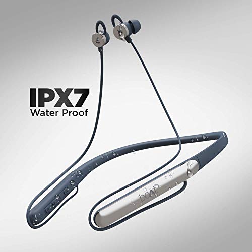 Image of boAt Rockerz 295v2 Wireless Neckband with BT v5.0, IPX7 Water Resistance, ASAP Fast Charge, Vibration Alert, Dual EQs, Immersive Sound, Up to 12H Playback(Bold Blue)
