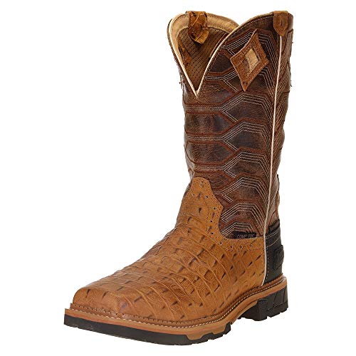 Justin Men's Derrickman Western Work Boot Composite Toe Camel 9 D(M) US