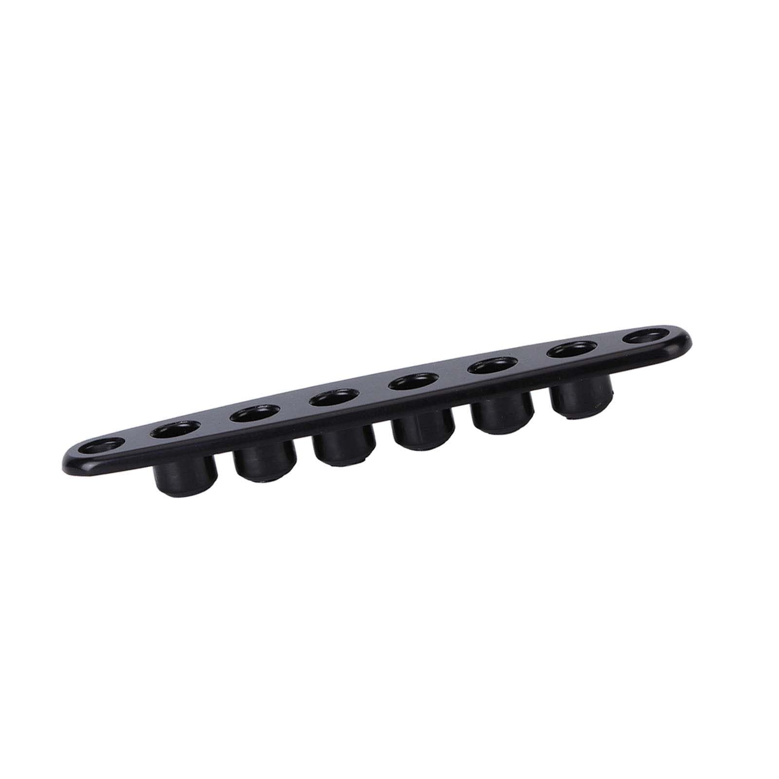 Brrnoo Replacement Guitar String Ferrule Block for Electric Bass Guitar Zinc Alloy Through Plate Mounting Ferrules Hardware Components Parts Accessories - Image 4