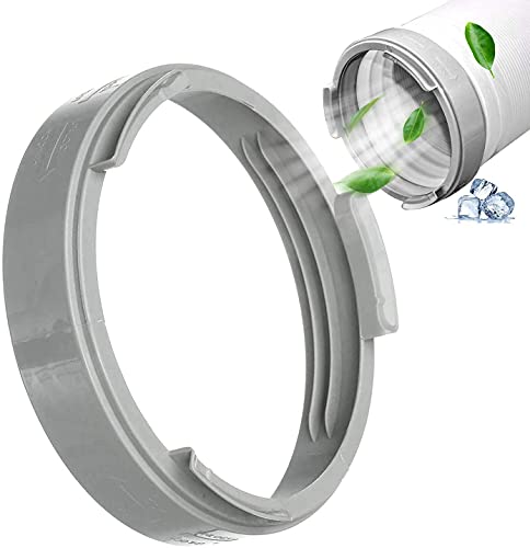 5.9 Inch / 6 Inch Portable Air Conditioner Exhaust Hose Coupler,Coupling,Window Adapter,A/C Unit Tube Connector Mobile Air Conditioning Accessories(Round) #TOP2