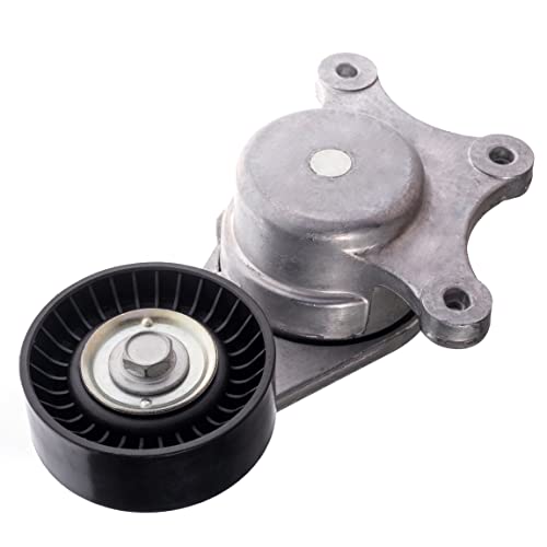 KEYOOG 38485 Drive Belt Tensioner Assembly (For 3.5L/3.7L) Fit For 07-14 Fo-rd Edge [11-19 Explorer] 09-19 Flex Taurus /09-16 Li-ncoln MKS [10-19 MKT] 07-18 MKX /09-13 Ma-zda 6 (OE# 7T4Z6B209AA) by KEYOOG - Used condition - Image 4