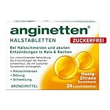 Anginetten 24 Stück, ohne Zucker