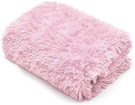 Teddy SOFT & SNUG Fur Throw Blanket With Reversible Plain Sherpa Teddy Fleece Luxury Fluffy Fur Throw Blanket (Soft & Snug Throw Lilac, 150 x 200 CM)