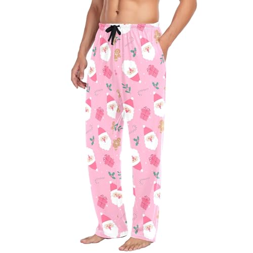ZZKKO Pajamas Pants for Men Horses Animals Men's Pajama Bottoms 100% Cotton PJ Pants for Mens S-XXL3