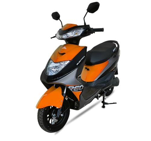 Image of Ampere Electric Scooter Reo Li Plus Orange (Advance Booking for Ex-Showroom)