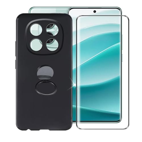 Xiaomi Redmi Note 14 ProP[XA[ 1 x KXیtB]AϏՌ\tgJo[A[360°]OLbNX^h]P[X Xiaomi Redmi Note 14 Pro(6.6C`)p - ubN