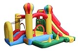 RETRO JUMP Inflatable Bounce House Slide Jumping Climbing Best Party Gift Balloon 8 in 1 Playhouse