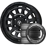 【ハイエース200系】ロクサーニ バトルシップ NEO (16×6.5J 6-139.7 +38) マットブラック + GOODYEAR NASCAR PLUS(ナスカープラス) 215/65R16