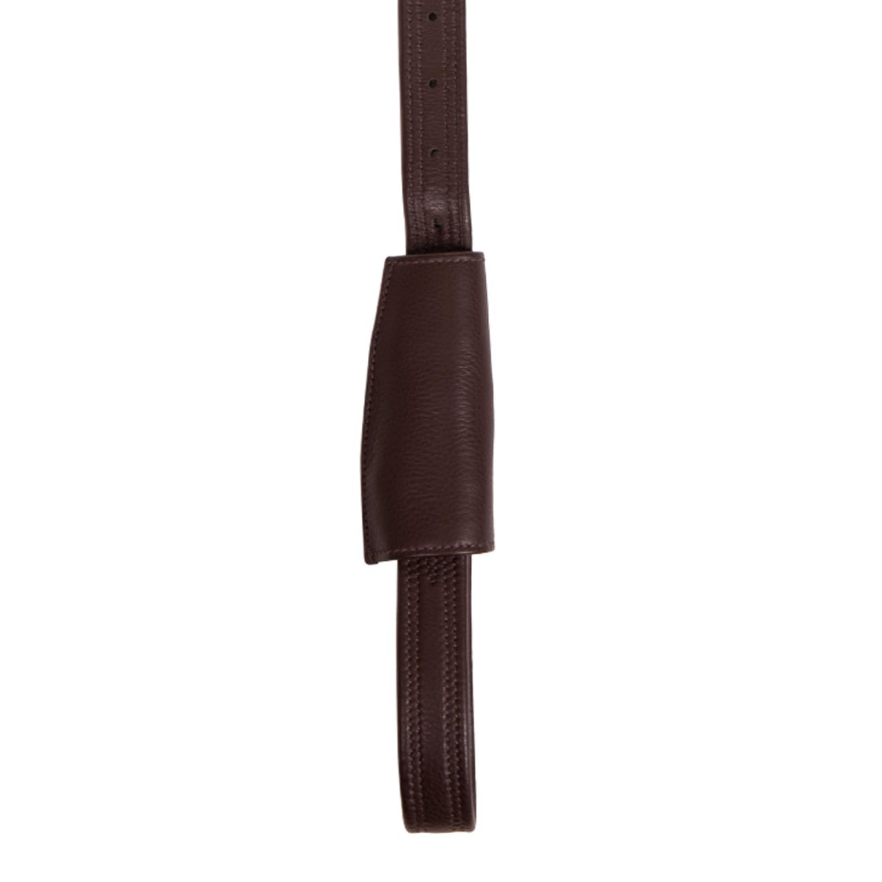 NETPROSHOP Mono Steigbügelriemen Leder schwarz oder braun Größe 60 oder 70, Groesse:70, Farbe:Braun