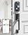 Keyless Entry Door Lock Deadbolt with Handle Set, Keypad Door Lock with Handle Smart Door Locks for Front Door with Set with Easy Installation, Auto Lock, Satin Nickel