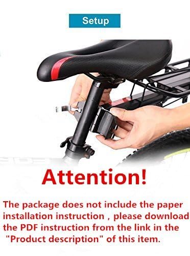 Kagbeni Bicycle Aluminum Adjustable Cargo Racks Rear Pannier Rack Mountain Carrier Rear Seat (Black) 2