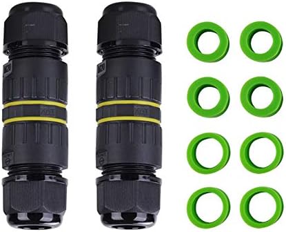 Wasserdichte Kabelverbinder IP68 2-5 Polig - Verteilerdose Für Garten, Außenbereich & Erdkabel
