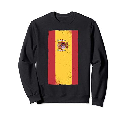 Retro De La Bandera Española Sudadera