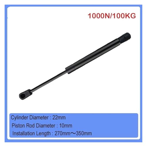 Barres jambe force 330mm pour soulever facilement le lit du van