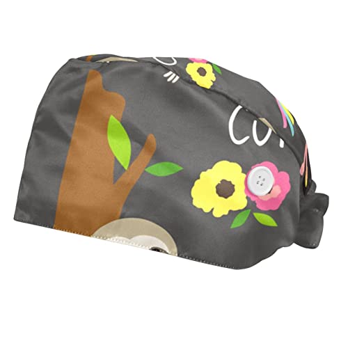 Chapeaux bouffants femme et homme : bonnet de travail ajustable et respirant