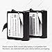 Lunggwey (5-Pack) 3.6V 1200mAh Ni-MH Battery Replacement for Midland BATT10, AVP13, X-Talker T71, T75, T77, T79 Two-Way Radios