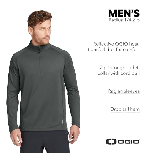 OGIO Unisex Radius Quarter Zip | Workout Top for Men & Women, Moisture Wicking Pullover for Exercise & Casual Wear4