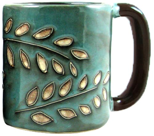 Mug Verde Stoneware 16 oz miniatura 1