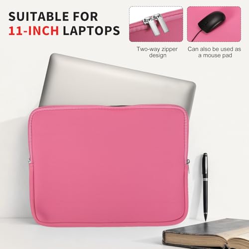 Funda para portátil de poliéster resistente al agua rosa miniatura 4